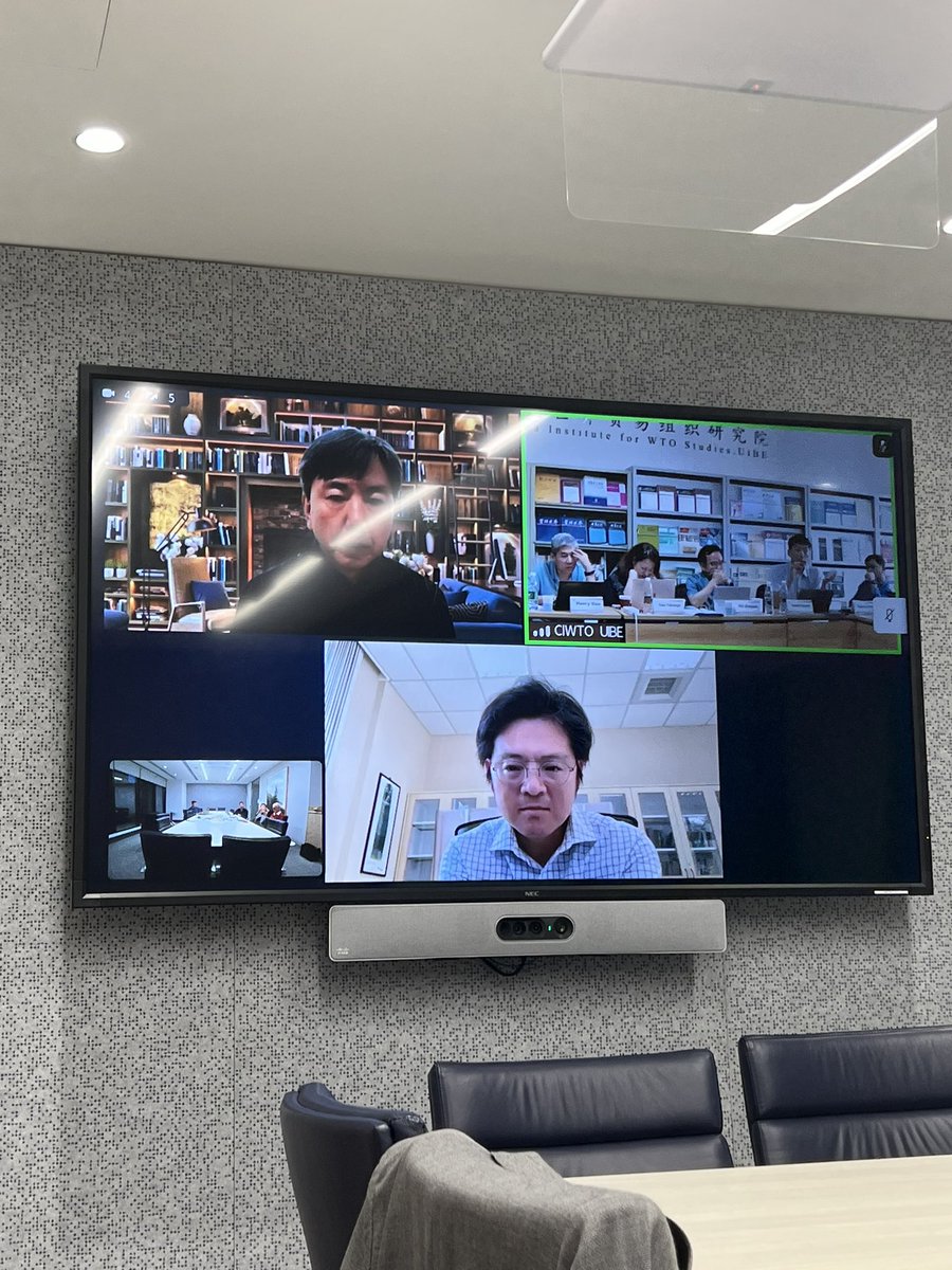 TooheyL's tweet photo. Great to be virtually at @UibeChina for #awrn - not the same as being there in person but definitely saves on pollution and jetlag.  Great presentations from @YukaFukunaga and up soon @henrysgao https://t.co/g97unCP6Jg