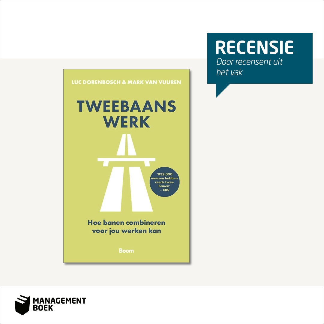 Niet één maar twee banen? Onze recensent @HenkJanKamsteeg weet niet beter. Hij las 'Tweebaans werk' van <a href="/Luc_Dorenbosch/">Luc Dorenbosch</a> en Mark van Vuuren, over hoe je twee banen kunt combineren, voor werknemers en werkgevers > l8r.it/7BAj <a href="/TweebaansWerk/">Tweebaans Werk</a>