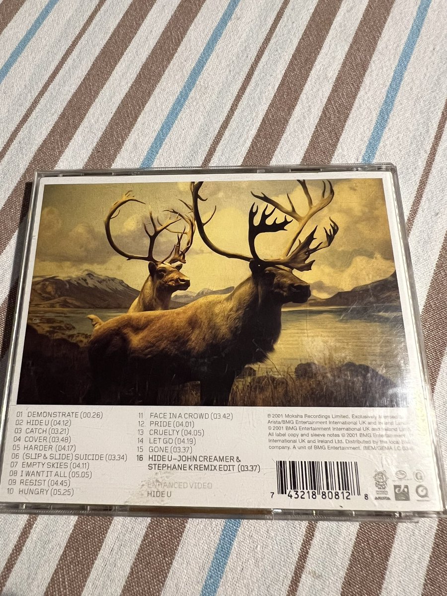 liveloudreview's tweet photo. Just picked up a copy of #kosheen Resist. UK special edition. Such a great 2001 album. Hide U &amp; Catch are top track picks. https://t.co/mJe5aRxSRD