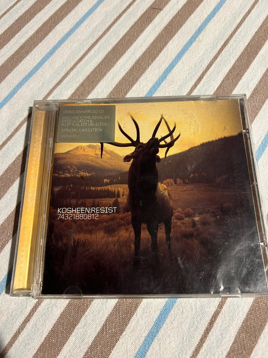 liveloudreview's tweet photo. Just picked up a copy of #kosheen Resist. UK special edition. Such a great 2001 album. Hide U &amp; Catch are top track picks. https://t.co/mJe5aRxSRD