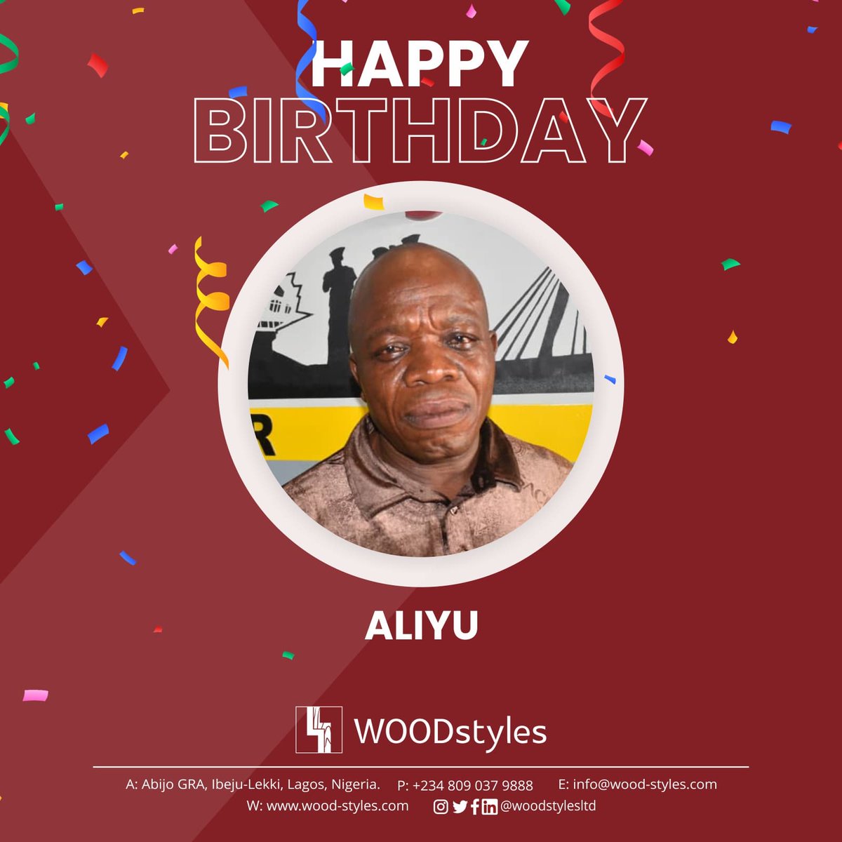 Happy Birthday Aliyu  ✨✨

We hope you have an amazing day and year ahead.

From the WOODstyleRS 💓

#WOODstyleRS #woodstyles #woodstylesltd #birthdaywishescometrue #birthdayshout #interiordesign #joinery #interiorinspiration #woodstylesprojects #joinerydesign