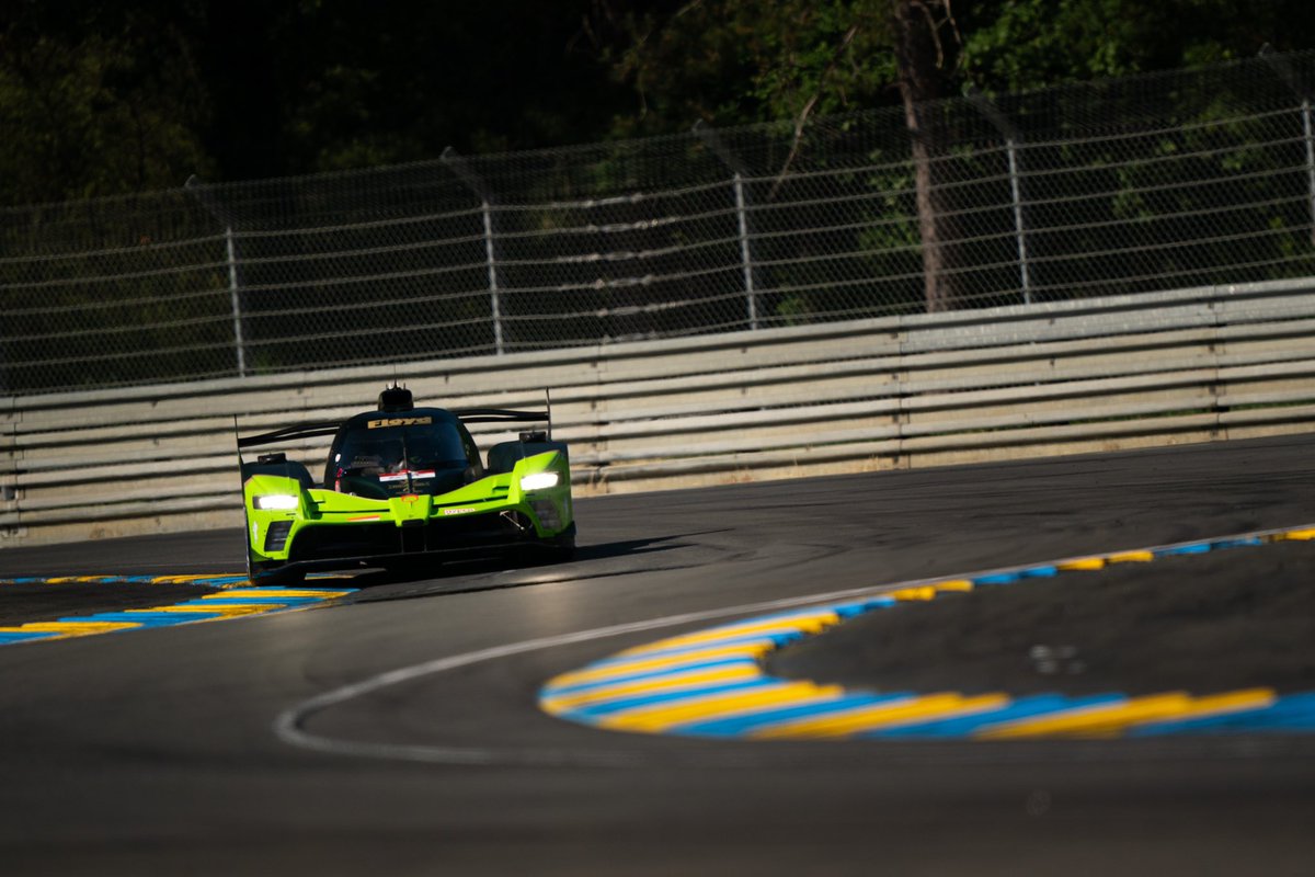 The Vandervell 680 in Le Mans for the first time! 🤩 Solid test day and now we have two days to analyse all the datas and improve further for FP1 on wednesday.