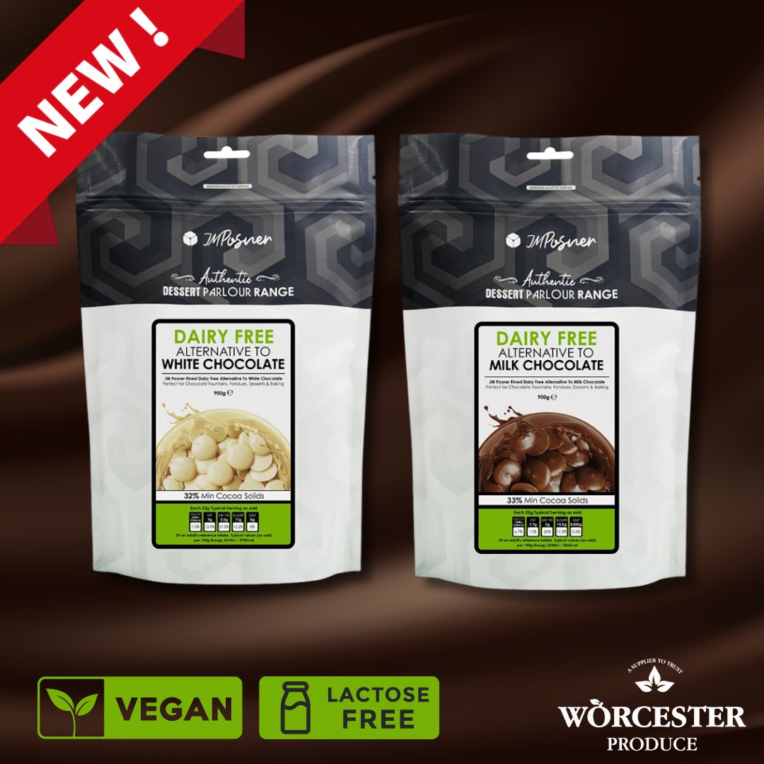WorcesterProd's tweet image. NEW!! Vegan, dairy free Chocolate Drops (900g) in stock now! White &amp;amp; Milk Chocolate available 🍫🌱🐮

#freshproduce #fruitandveg #produce #Midlands #catering #caterers #hospitality #Worcestershire #worcester #vegetables #Winter #february #vegan #veganuk