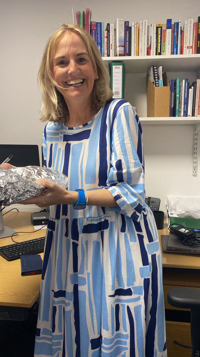 DegreeHCSJersey's tweet photo. Dr Harley is back in the house. Celebratory cakes from Anne #SabbaticalOver @PreRegJersey @VTCJsy @harleyjacq @GovJsyHCS @DrHazMcW @JourneauxMoyra https://t.co/YaCXMA4ugT
