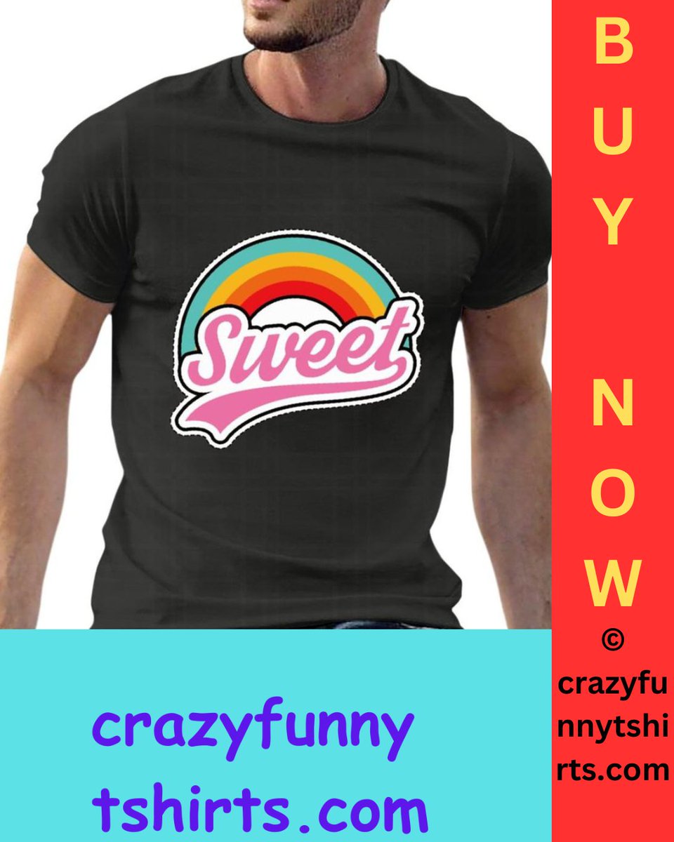 #SweetRainbowFashion #RainbowTextTshirt #MensStyle #RainbowGraphic #TshirtLove #RainbowPrint #MensFashion #SweetDesign #FashionableRainbows #SweetApparel #Fashionista #StylishMen #RainbowFashion #SweetClothing #ColorfulTees

Sweet text in beautiful rainbow picture Men's T-shirt