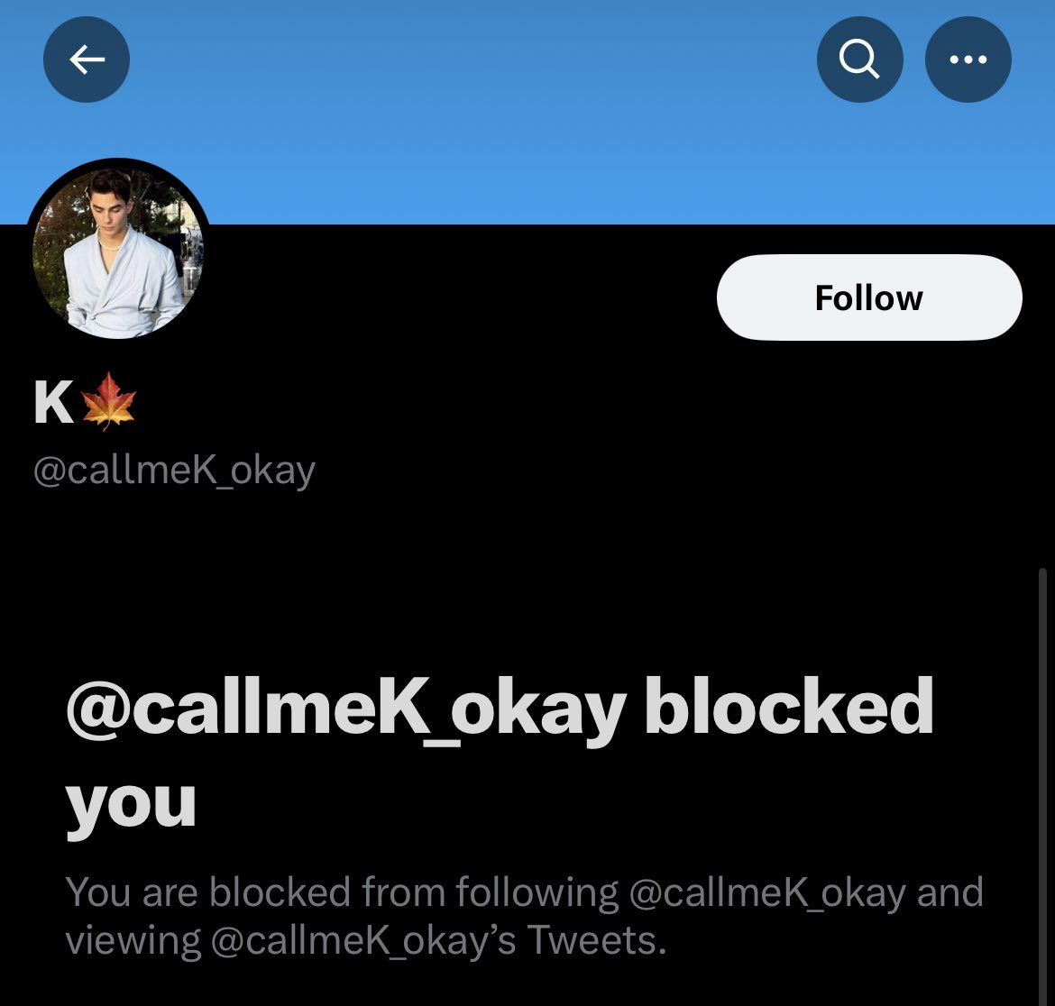 HE BLOCKED ME SO FAST?? 52 SECONDS IM CRYINGG