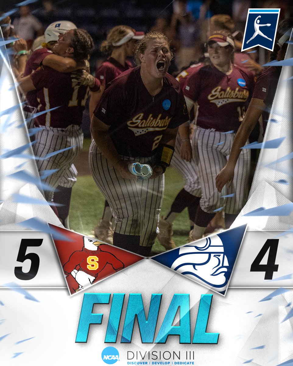 .<a href="/SUSeaGulls/">Salisbury Athletics</a> move onto the championship after an 8th inning win!

#d3sb | #WhyD3