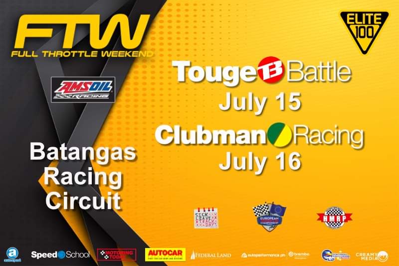 Konting hintay nalang, karera na tayo uli 😁

#FTW #fullthrottleweekend #alineautosport #alinespeedschool #elite100 #Amsoil #amsoilph #amsoilphilippines #tougebattle #tougebattleph #motorsports #sltd #hmrp #etccph #clubmanracing #sltd #esc #FederalLand #AutocarPH #MotoringToday