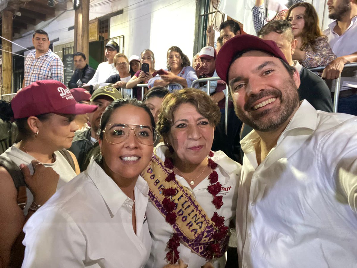 ¡Ganamos! 

¡Muchas felicidades querida <a href="/delfinagomeza/">Delfina Gómez A.</a>! 

A empezar a escribir un nuevo capítulo en la historia del Estado de México. 

#DelfinaGobernadora 
#Ganamos 
#EstadoDeMexico2023