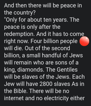 @rooshv Tikkun Olam is being taught that 4 billion will die and survivors enslaved. This is how they will heel the world 
👞🌏👟