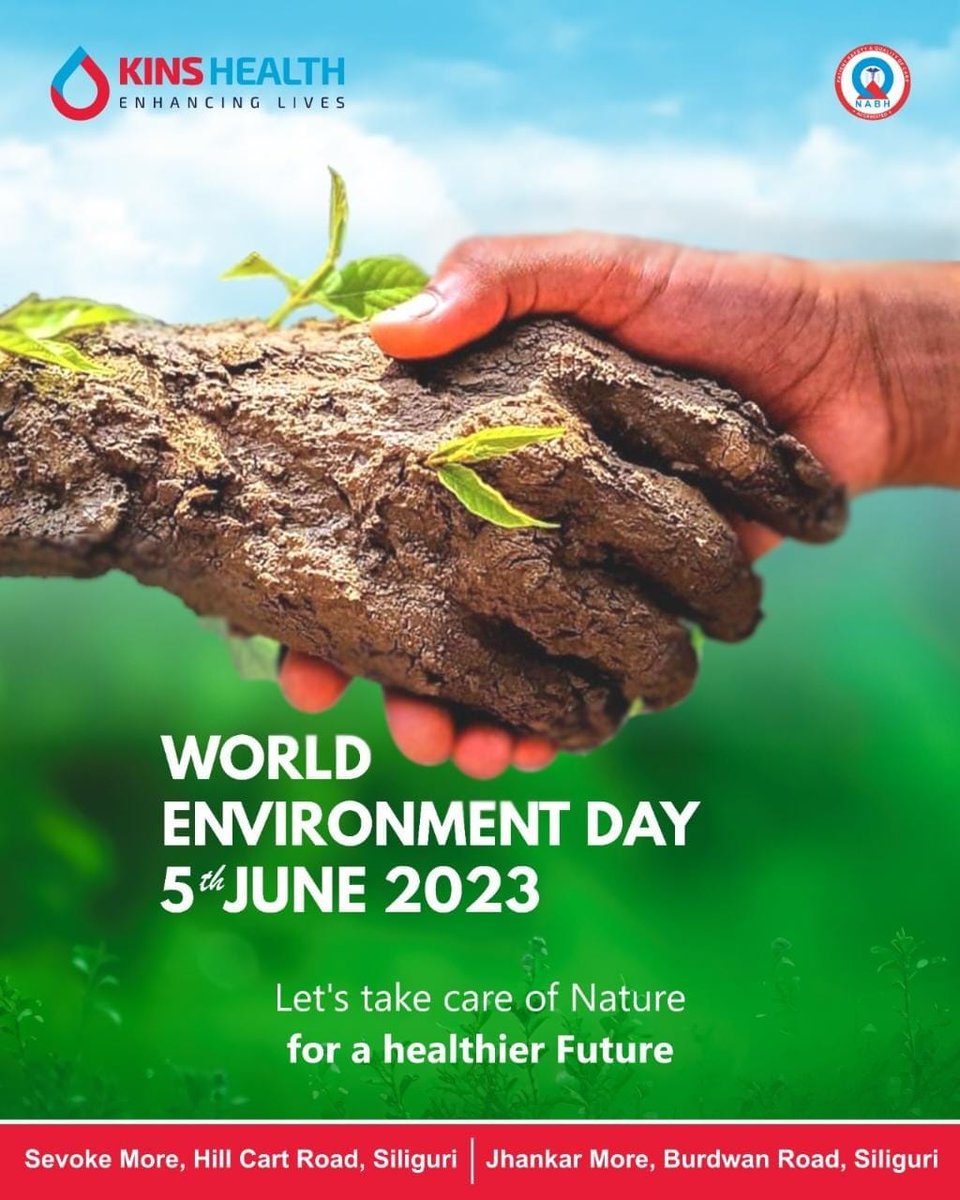 KinsHealth's tweet photo. Earth is our home. Let’s join forces to make our planet a greener, cleaner and healthier place to live.  Happy World Environment Day 🌏🌱

#WorldEnvironmentDay #Environmentday #greenearth #Beatplasticpollution #KinsHealth https://t.co/Au3mxbycSx