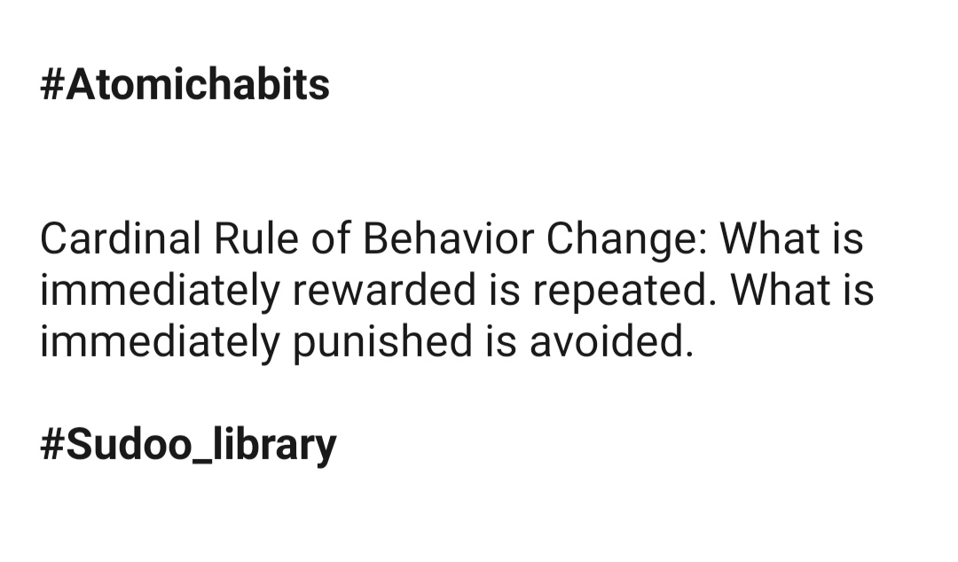 Aananthis_mua's tweet image. #sudoo_library #cardinalrule #atomichabits