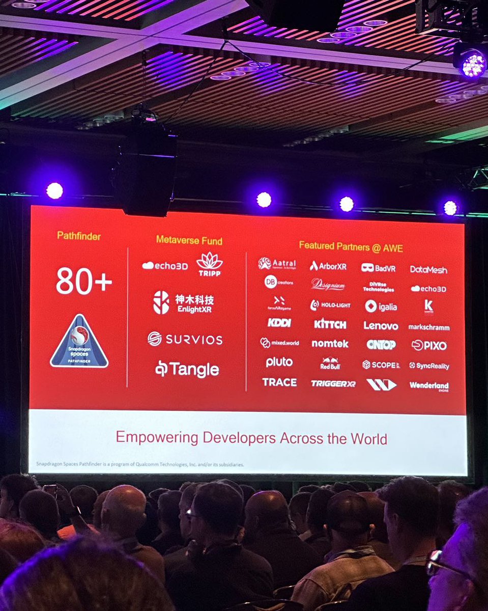 DataMeshAR's tweet image. We&apos;re advancing #innovation with Snapdragon Spaces to further make #digitaltwins more accessible. By expanding our FactVerse apps to a wider range of AR glasses, we&apos;re empowering frontline workers and creators! Exciting times ahead! Read more: datamesh.com/datamesh-advan…
#XR #AR