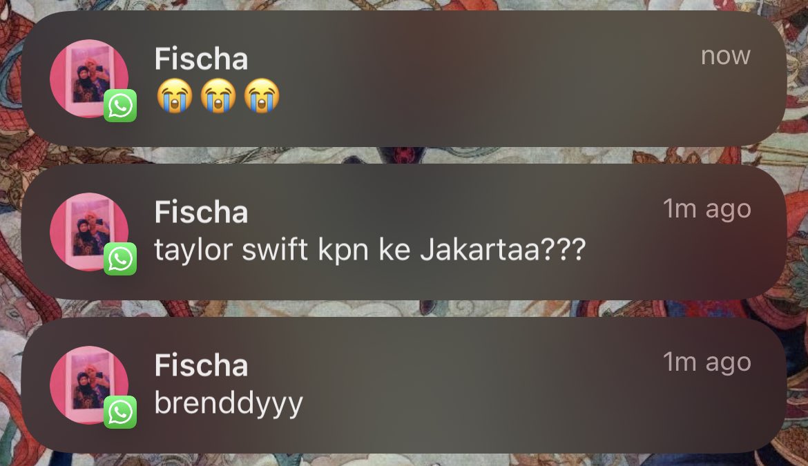 brenbrndn's tweet photo. Akhir bulan ini salah satu promotor di Indo bakalan meeting sama team'nya Taylor Swift. Baru meeting awal senengnya jangan berlebihan dulu yaa 🤗 https://t.co/eb91TnMrDE