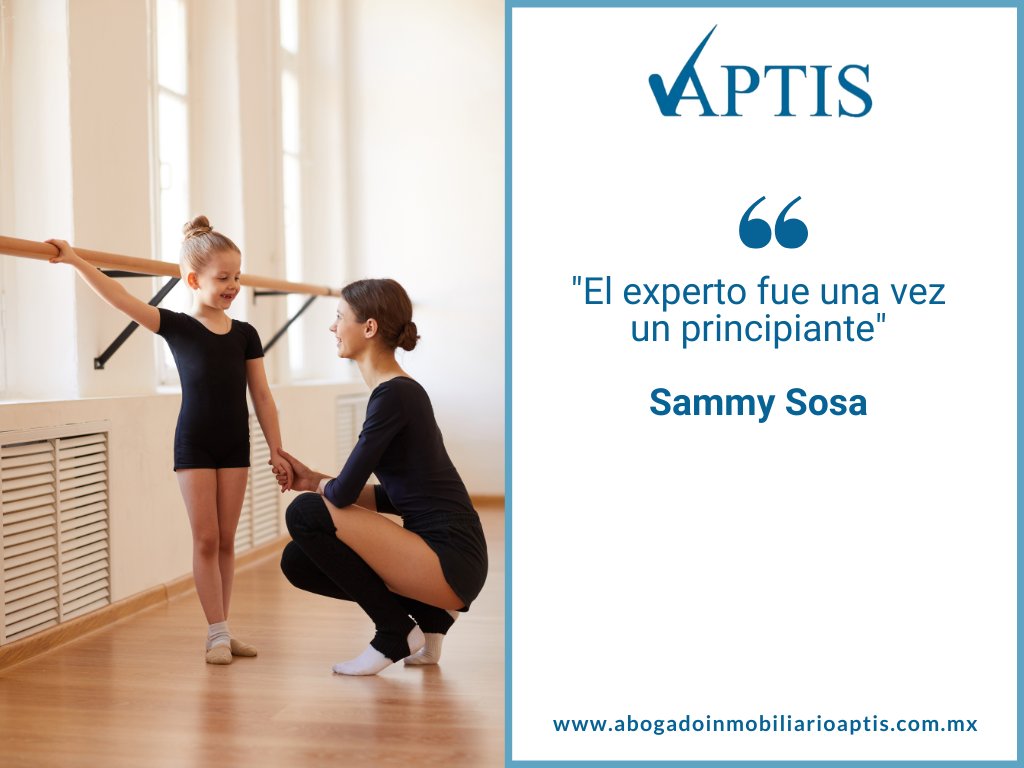 'El experto fue una vez un principiante'. Sammy Sosa

#Frases #FrasesCélebres #FraseDelDía #FrasesMotivadoras #FrasesPositivas