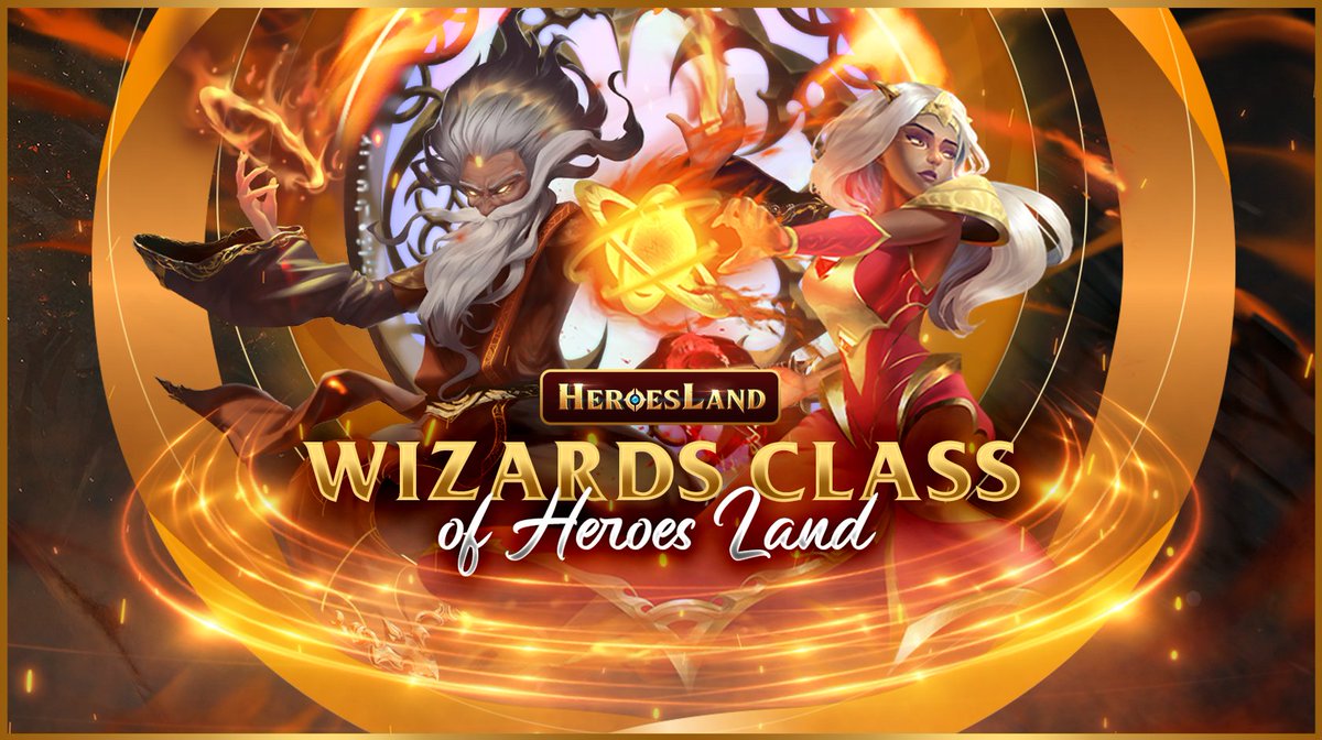 🧙 WIZARDS CLASS IN HEROES LAND  
✅ Delay the enemy 
✅ Strong arcane attack 
⚠️ Low HP 

Do you want a wizard on your side?  #HeroesLand #Sotanext #SkyGames #HALA