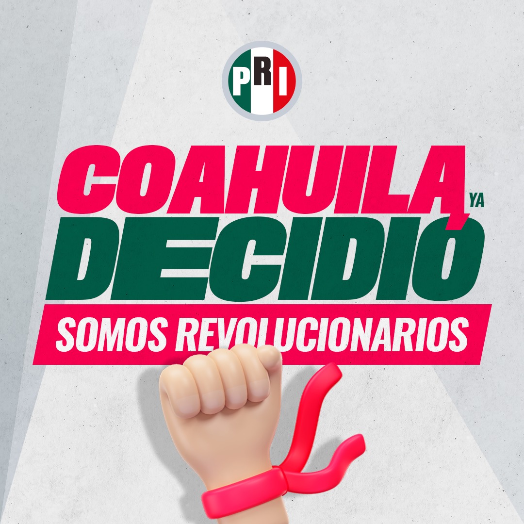 ¡Coahuila ya decidió! @manolojim gana la gubernatura de Coahuila de manera contundente. Muchas gracias a la ciudadanía por apoyar este proyecto. #ManoloGobernador