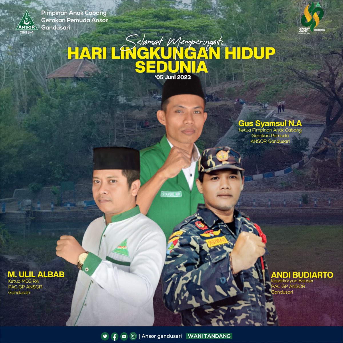 ansorgandusari's tweet photo. Kita tidak mewarisi bumi dari nenek moyang kita, tapi kita meminjam nya dari Anak Cucu kita. Jaga dan Lindungi untuk anak cucu kita. Mereka dan Aku Milikmu.
#bsatrenggalek #Save_Environment_Save_World #SaveEnergy https://t.co/ozP9sWOiRi