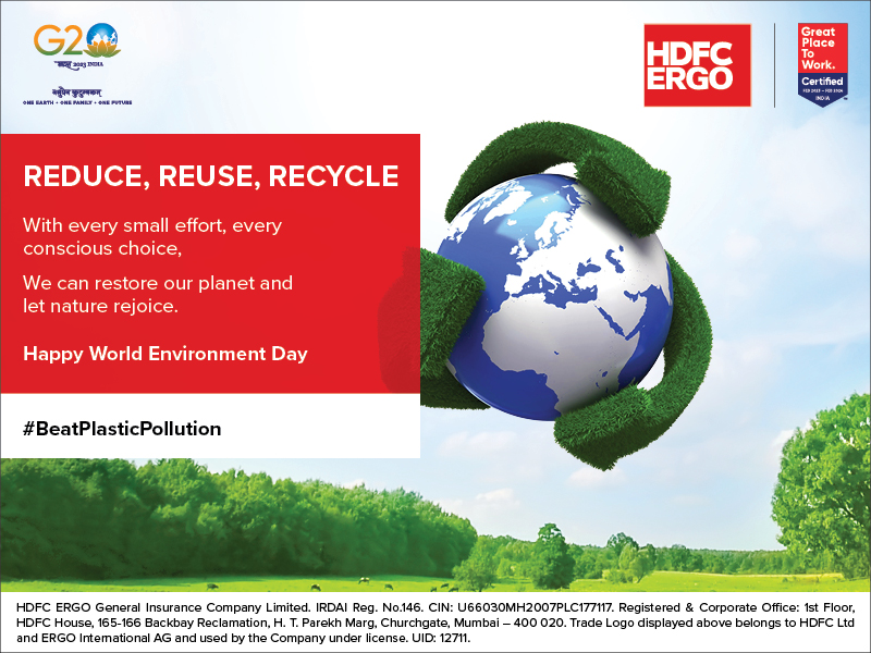 Rohit_jcpl's tweet photo. This World Environment Day, let's #BeatPlasticPollution by replacing plastic items with biodegradable ones, and by recycling plastic waste. https://t.co/hVkjfslWze https://t.co/ExKmlm0LwJ