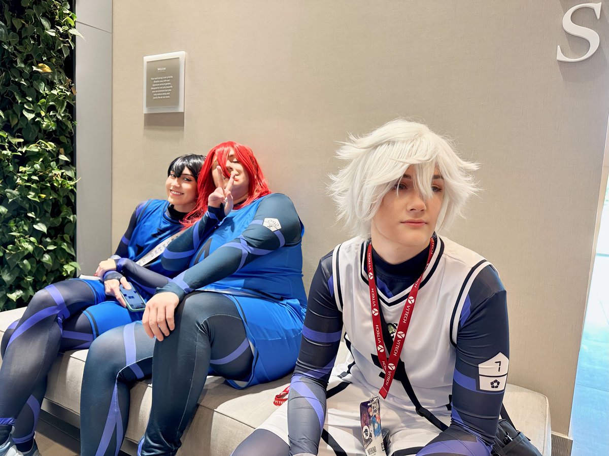 prtzlstx's tweet photo. Even an egoist needs a nap on con day 3 #projectakon #bluelock https://t.co/QSOmPNhOcA