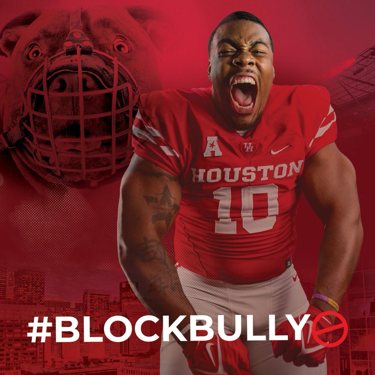 FOOTBALL IS BACK ... AND SO IS 'THE BLOCKBULLY🚫' @ChidozieNwankw ... TAKE OFF THE (A) AND PUT ON THE (XII) ... AND UNLEASH HELLLLLL ... GOOOOOO COOGS @UHCougarFB @SackaveUH @coachbrianearly @Doug_Belk @fbheraldsports @PFF_College @HoopnHollerHou @UHCougars @Holgorsendana