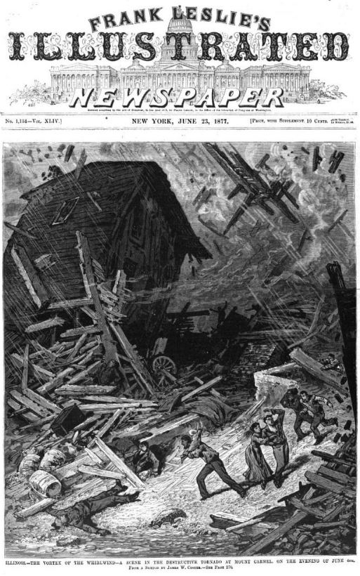 WX History on Twitter "June 4, 1877 A tornado of estimated F4 intensity touched down just west