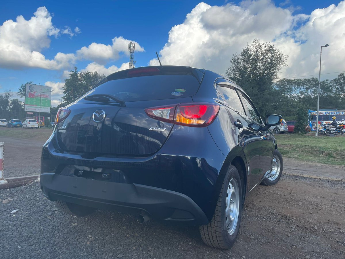 3. Mazda demio ,2016,1300cc petrol,69,609km mileage,rear view camera, active drive display ,BT,Aux and USB compatible infotainment system, steering controls,
KES 1,200,000