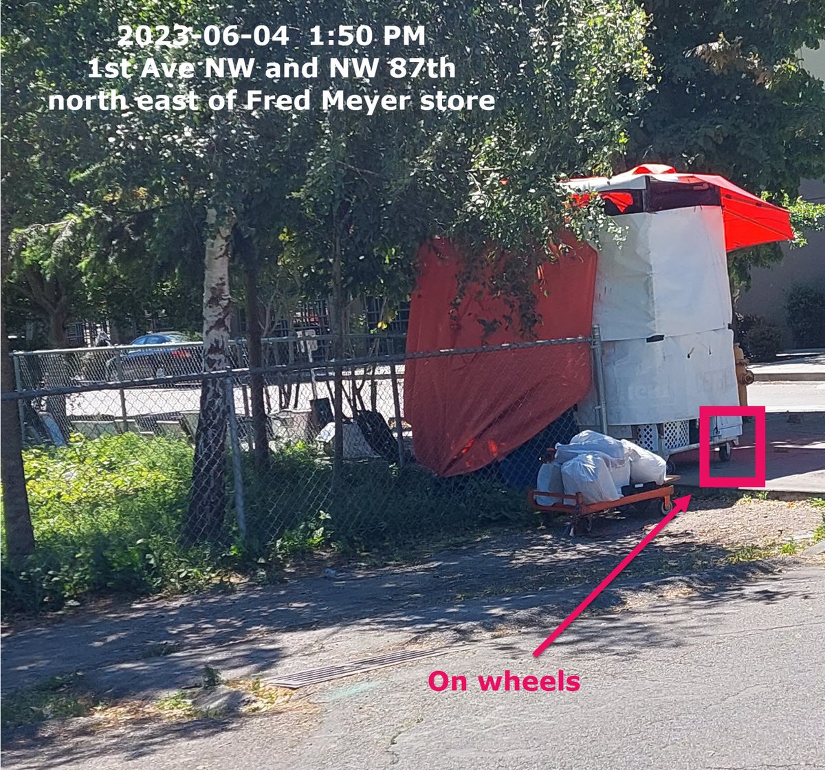 Camp Site Seattle on Twitter "This area near the Fred Meyer store in