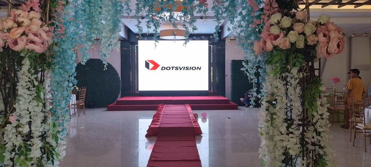 JohnKwo59277000's tweet image. We are thrilled to see that Dotsvision Led Wall are used  at wedding scenario in Manila, thank you very much for choosing Dotsvision products and promote it. #ledwall #stageleddisplay #ledwallrental #indoorledscreen #ledsignage #rentalledvideowall 
Email: inquiry@dotsvision.com