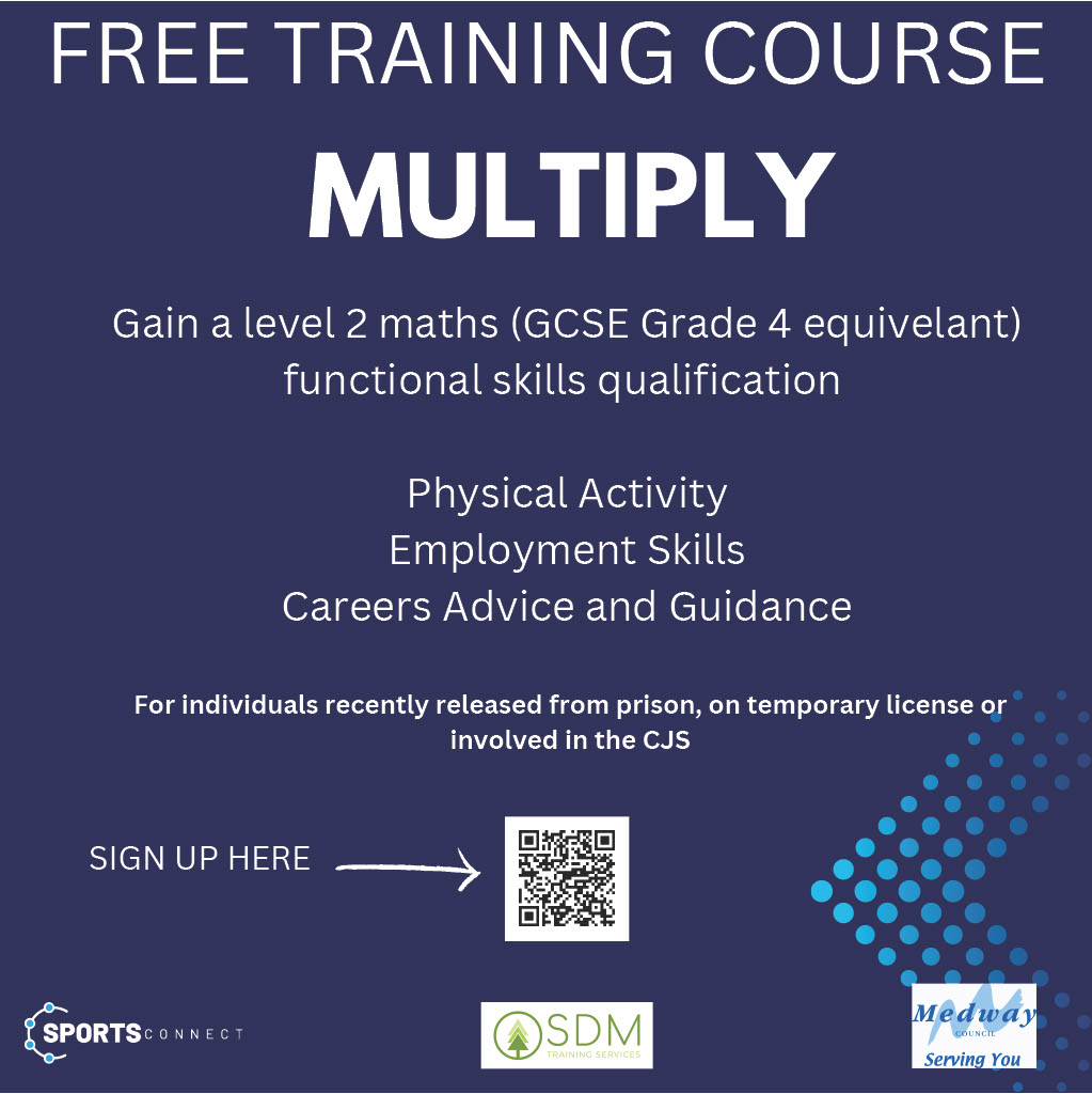 SDM_TS's tweet photo. Multiply: Making a Referral (online presentation)

✅ Numeracy
✅ Sports/activities
✅ Employability skills
✅ Social skills

To answer any questions and explain how the programme works, we are hosting a short online presentation this coming Thursday.

📅 Booking in comments. https://t.co/NilOOWoKIG