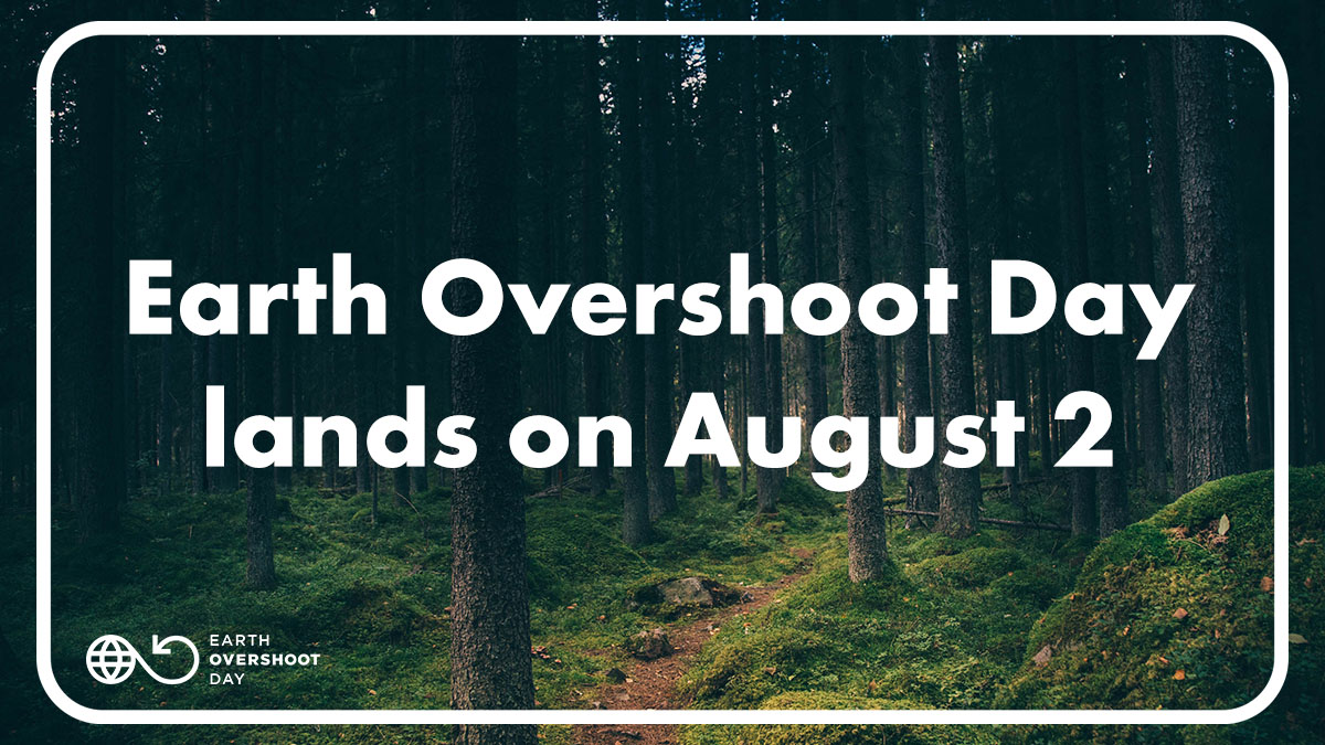 #EarthOvershootDay marks the date when humanity has used all the biological resources that #Earth regenerates during the entire year. This year, it lands on August 2.
bit.ly/42eJO0P

#MoveTheDate