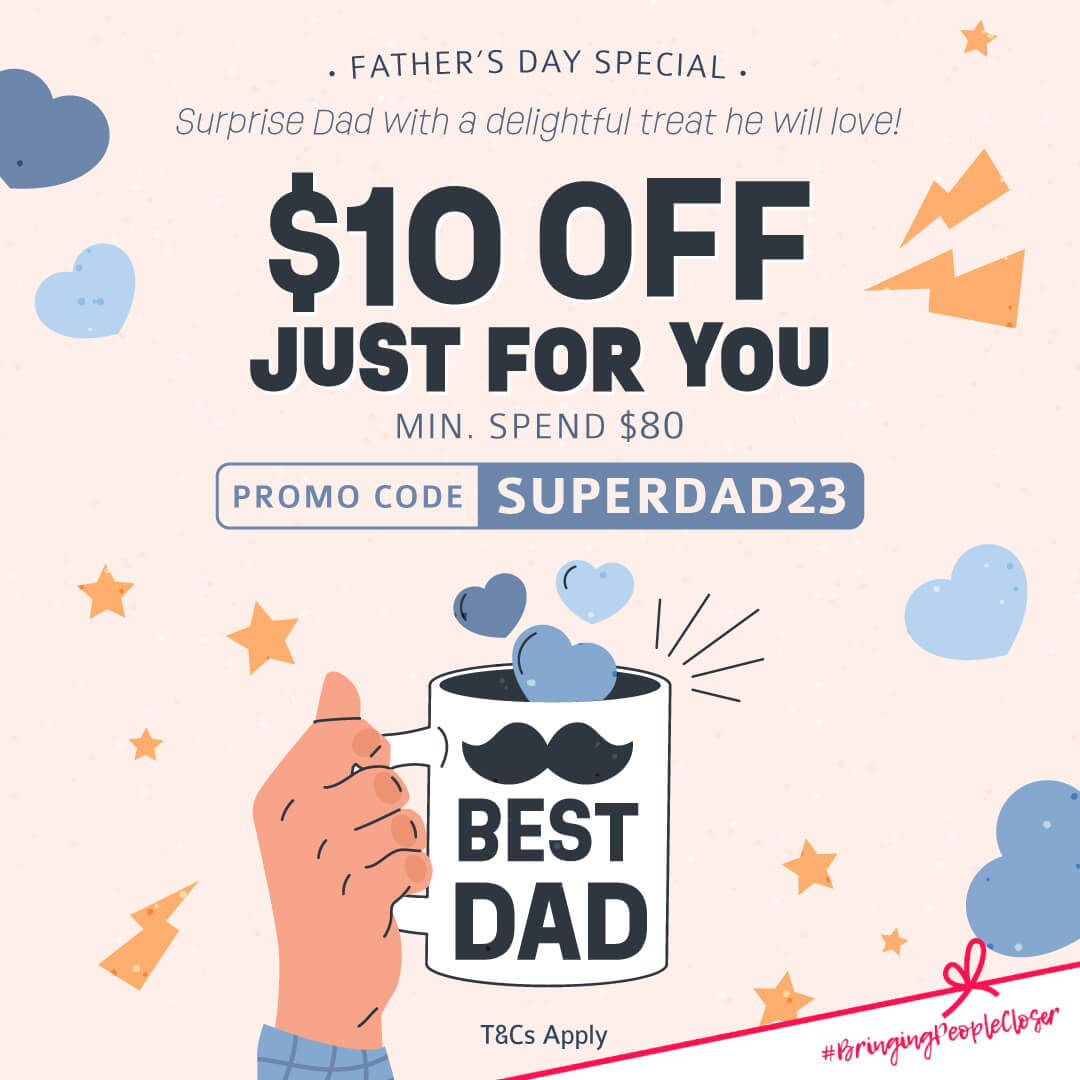 Father's Day is this month ❤️👨 Send an early gift to Dad to show your love and appreciation! $10 OFF is yours for orders now till 12 June, what are you waiting for? 

Find something special here 👉🏻 noelgifts.com/Fathers-day-gi…

#NoelGiftsSG #BringingPeopleCloser #FathersDay