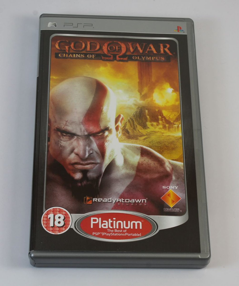 retro_games_uk's tweet photo. Back in Stock - #PSPGame #GodOfWarChainsOfOlympus (3 photos) https://t.co/ctcEcNkV0U https://t.co/TtUdjWACcR