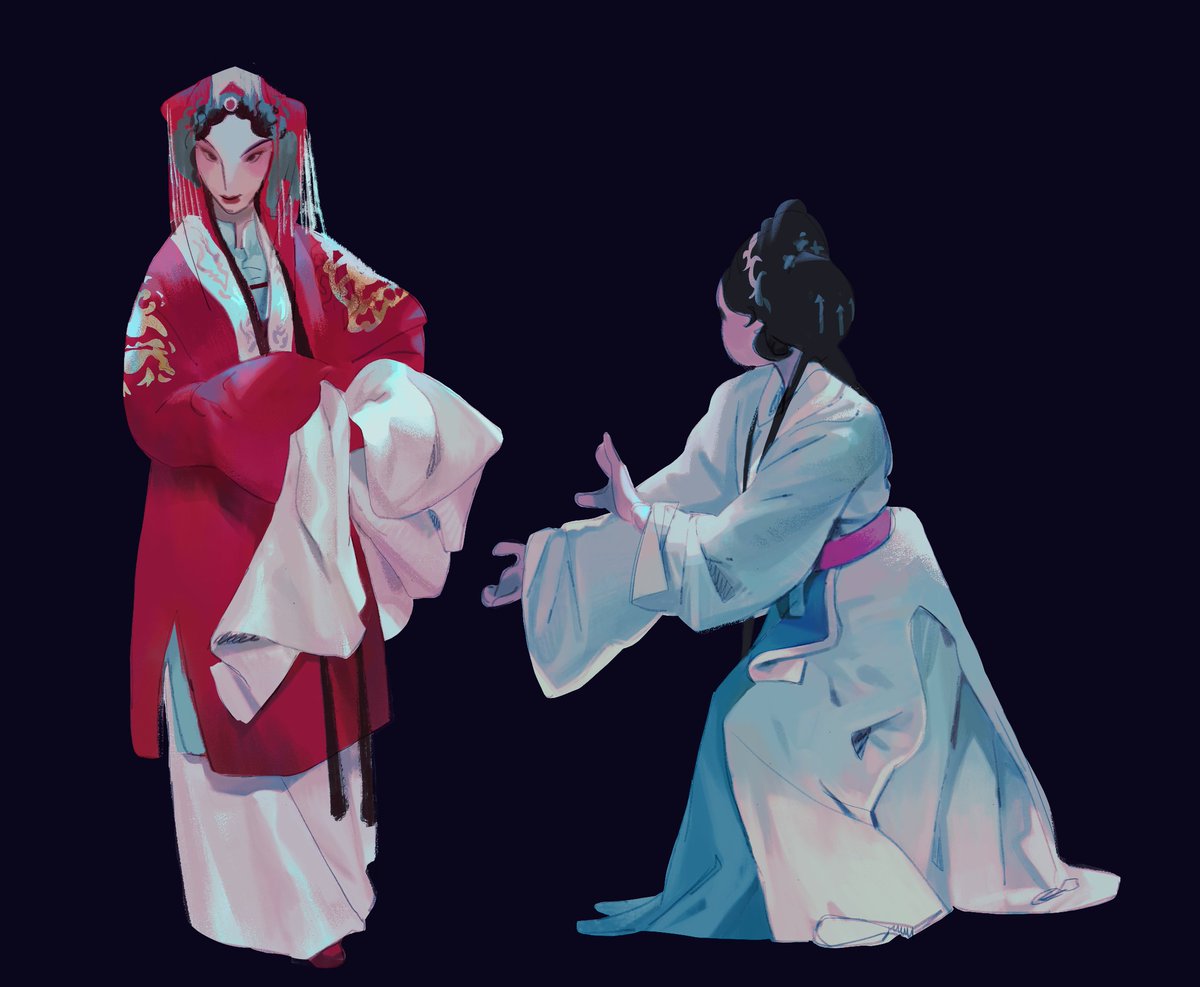 「chinese opera studies」|novaのイラスト