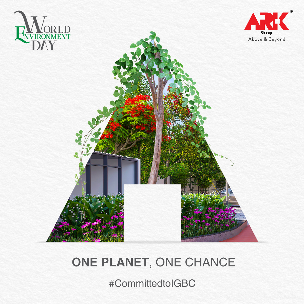 Our planet, is our responsibility. 🌎 This World Environment Day, let's work together to create a sustainable future for all. 🌳 #OnePlanetOneChance

#igbc #igbc_explore #greenarchitecture #greenbuilding #sustainable #sustainability #architecture
