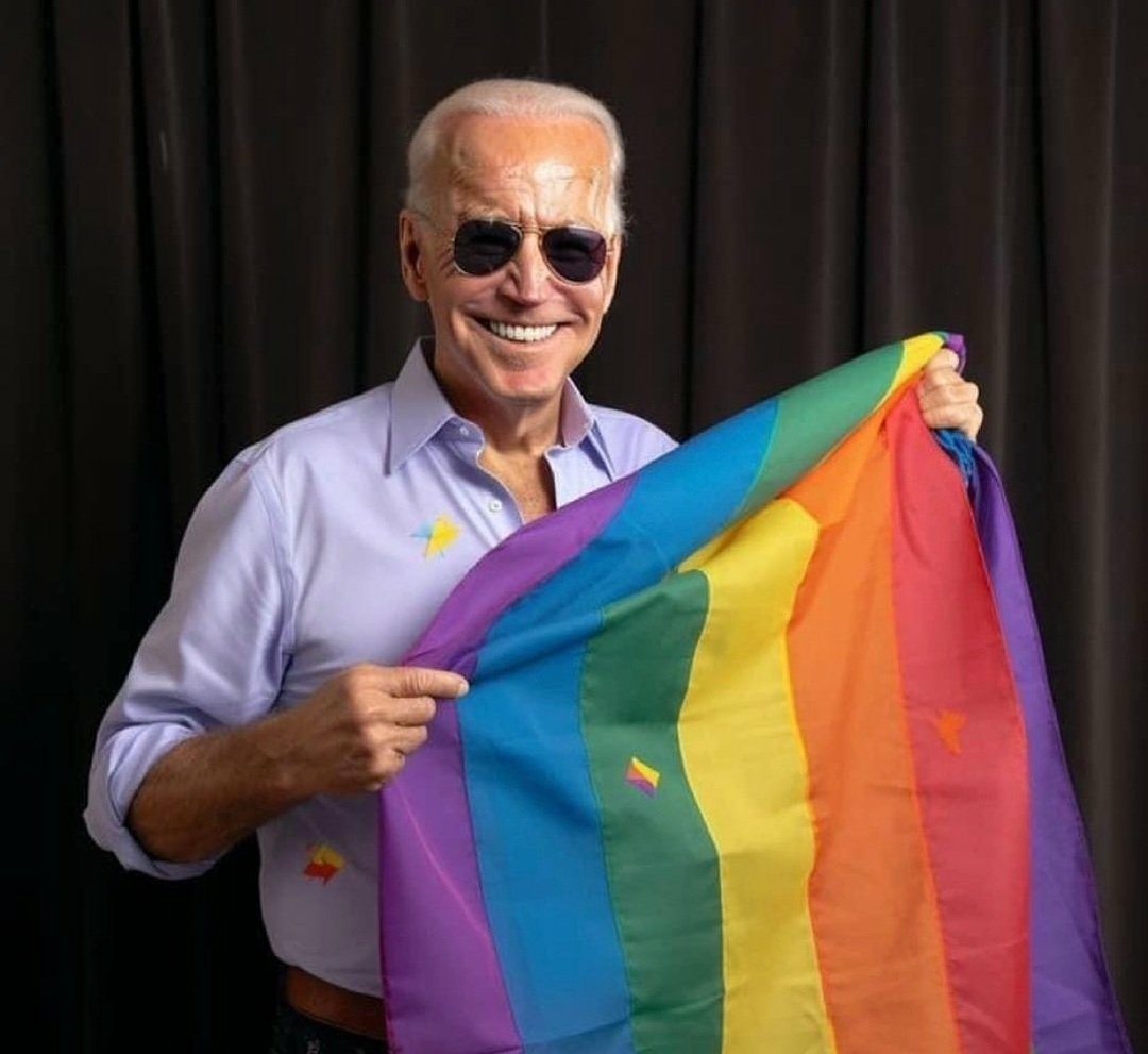 Joe Biden: 'LGBTQI + rights are human rights' 

What a President. 💙