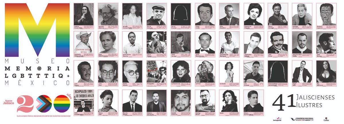 pedropreciadon's tweet photo. CODISE. 41 jaliscienses que contribuyeron desde espacios diversos y no convencionales a la construcción de esa otra historia de 200 años de libertad y soberanía del estado de Jalisco. La historia oficial no los nombraría. Y faltan muchas y muchos mas. https://t.co/FXIjkOIZ0h