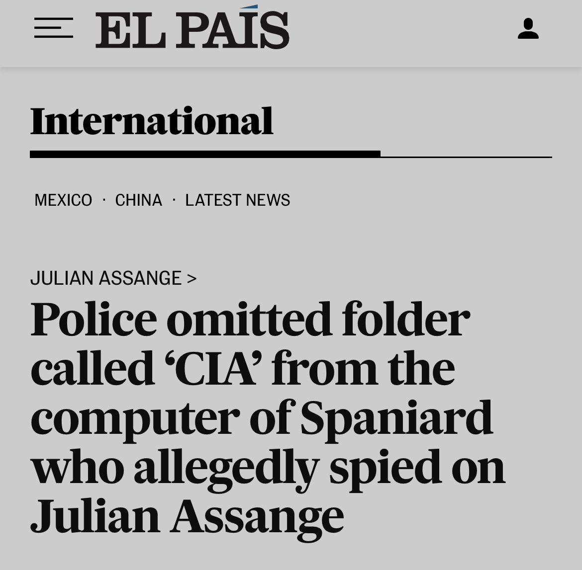 The corrupt part of the CIA did this. Release him! 
#FreeJulian 
#FreeAssange 
#FreeJulianAssange