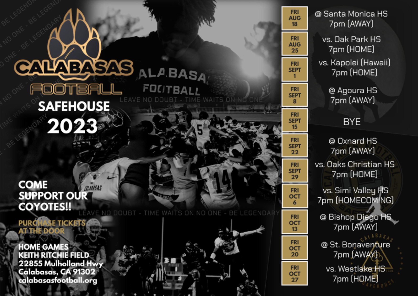 Calabasas High School Football (@CalabasasFtball) / X