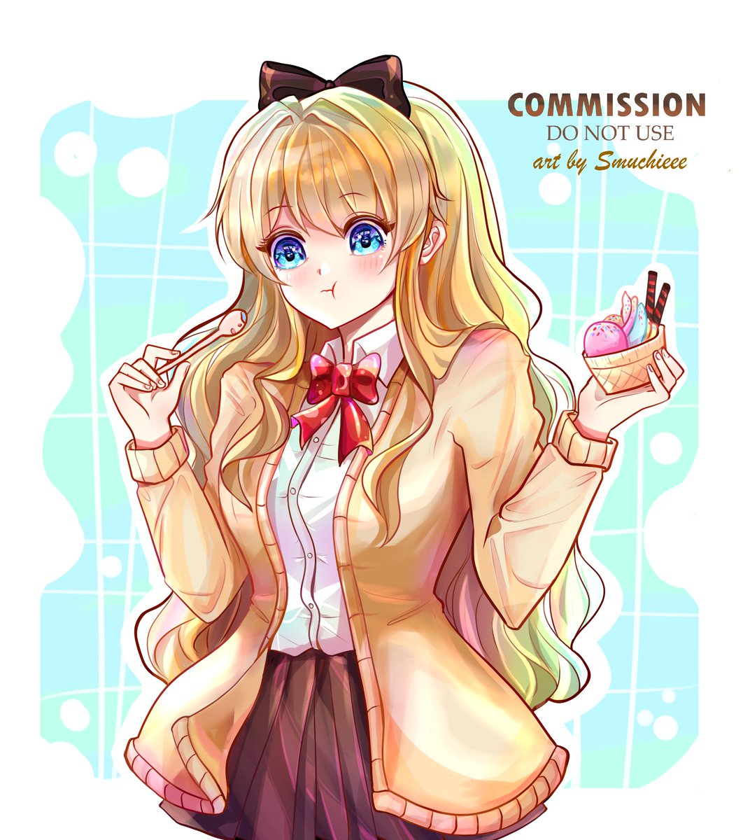 nyicil post #commission bulan lalu dlu dah^^