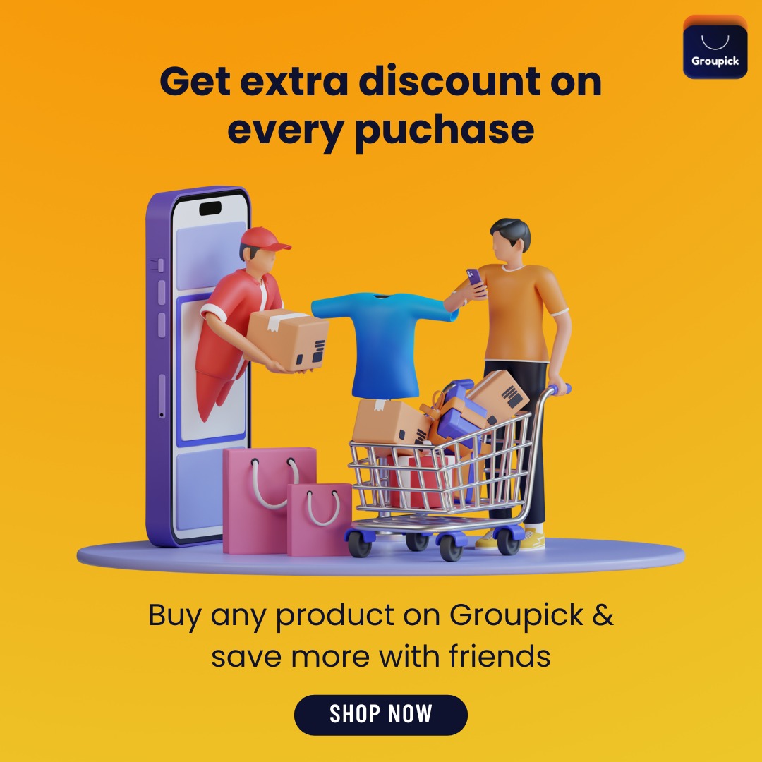 Groupickapp's tweet photo. "#Monday vibes: Office mode ON! 💼✨ Later, retail therapy with my amazing Groupick crew! 🛍️💃 Let's conquer the day together! #MondayMotivation #OfficeLife #ShoppingFun #Groupick #onlinegroupshopping #onlineshopping #freedelivery" https://t.co/hFSgzkPD45