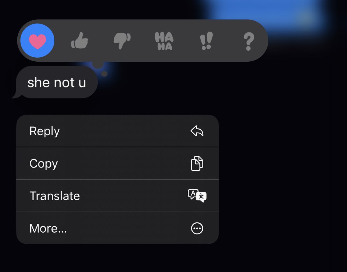 and she never will be !