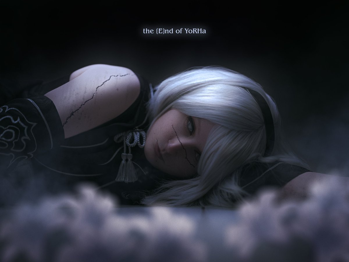 [E]nd of YoRHa 
Myself as 2B 
#ヨルハ２号Ｂ型 #NieRAutomata #NieR #ニーアオートマタ #2B #Niercosplay #squareenixart #SquareEnix 
<a href="/NieRGame/">NieR Series</a> <a href="/NieR_JPN/">NieR公式PRアカウント</a> <a href="/yokotaro/">yokotaro</a> <a href="/SaitoYosuke_Z/">齊藤陽介　Yosuke Saito</a> <a href="/SquareEnix/">Square Enix</a>