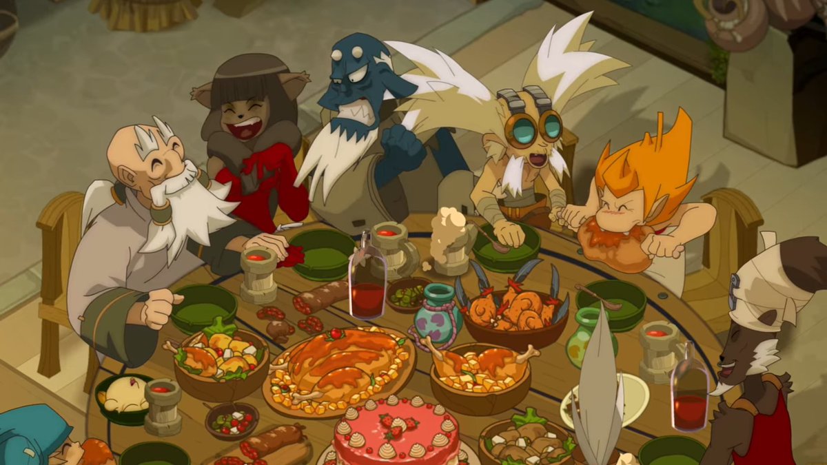i don't know who at Ankama was cooking what when they designed Miranda but she has made eyes at every decrepit old man who isn't her husband for the past 3 episodes 
i love Wakfu