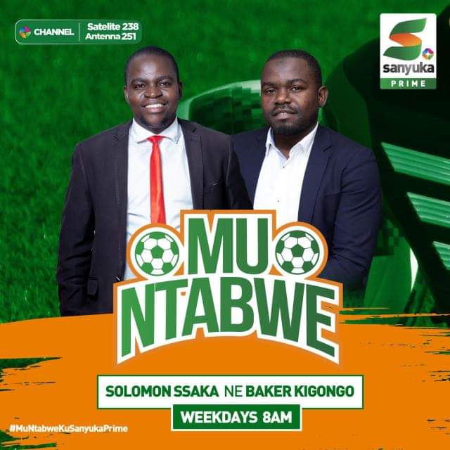 McPercyUg's tweet photo. Weekdays at 8:00 am @sanyukaprime #MuntabweKuSanyukaPrime with @bakerkigongo @ssaka_s stream live via @afromobileug app #SanyukaUpdates #sanyukaFfeNaawe https://t.co/k0YdQLdQqi