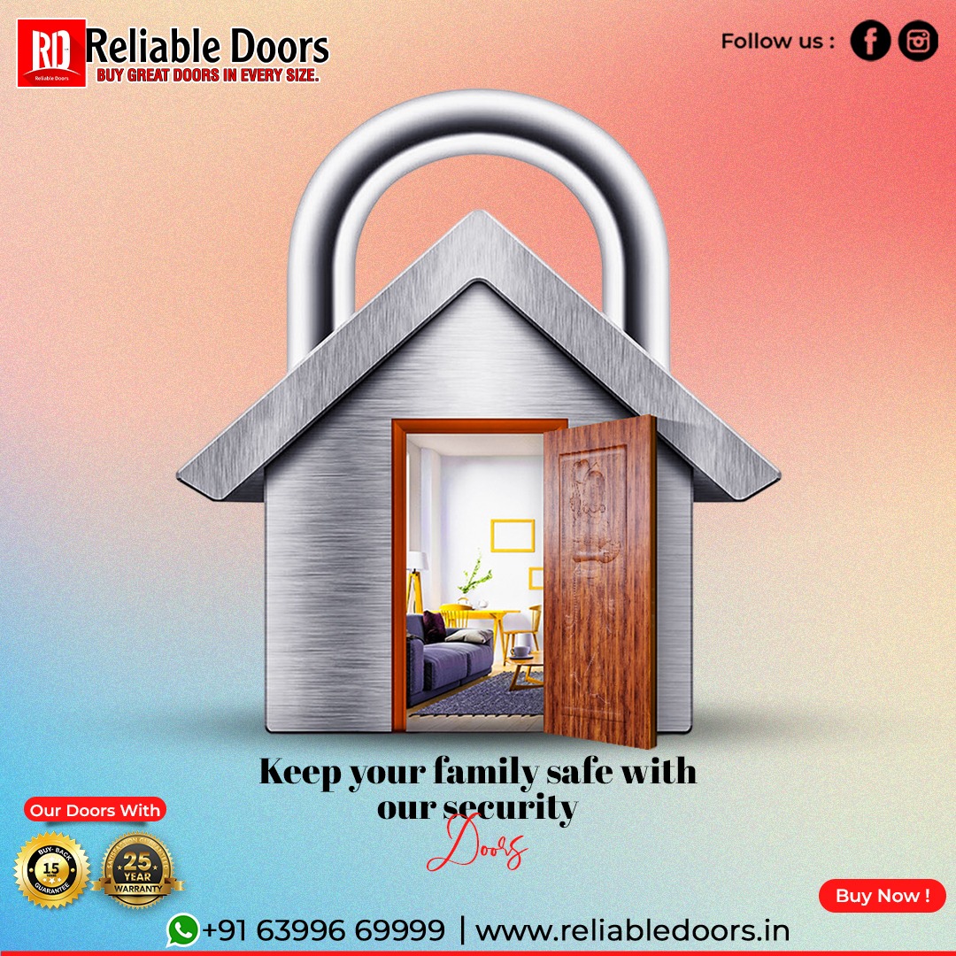 reliabledoorsin's tweet photo. Keep Your Family Safe With Our Security Door. We Are a Manufacturer of All Types Of plywood doors and we deliver in PAN India.
WhatsApp: https://t.co/3dZiLxPMbD
call: 6399669999
reliableplyboard@gmail.com
#reliabledoors #doors #doorandwindows #plywood #homedecor #TrainAccident https://t.co/214X4v4Nj4
