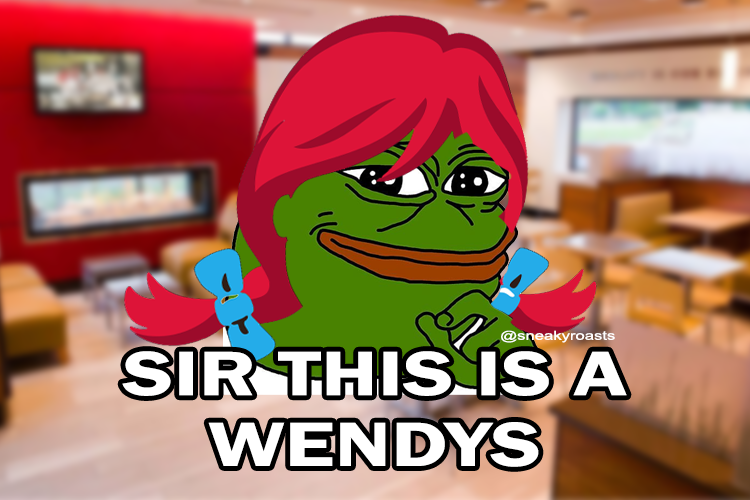 SneakyRoasts's tweet photo. Sir.... #NFTCommunity #PEPEARMY @SVSNFT https://t.co/C4fUf6zSJW