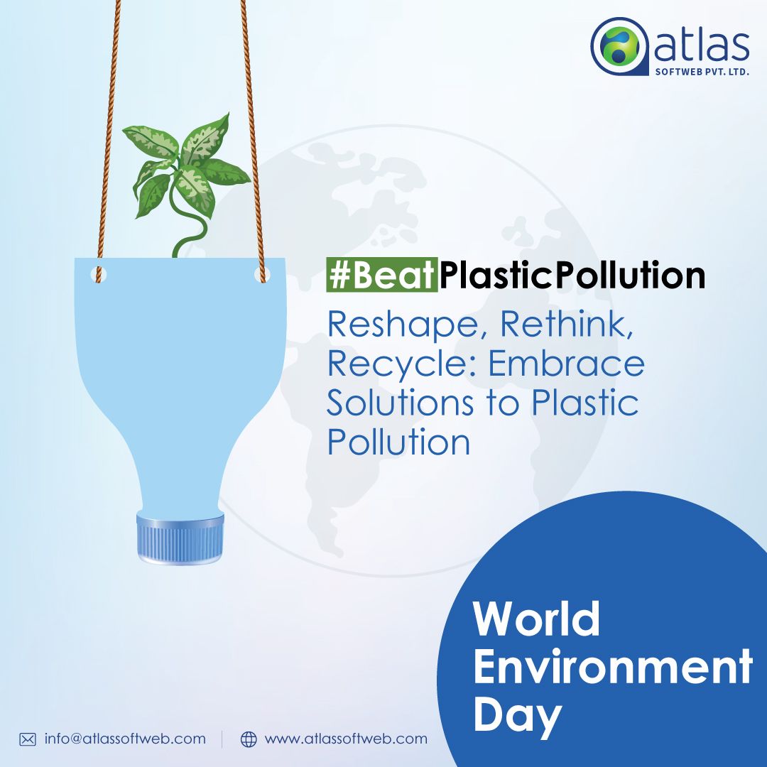 AtlasSoftWeb's tweet image. Protecting Our Planet, One Step at a Time: Join the Global Movement on World Environment Day

Let&apos;s come together and make a difference for a greener and cleaner world! 🌎💚 
#WorldEnvironmentDay #BeatPlasticPollution #SustainableLiving #Atlassoftweb #EnvironmentDay