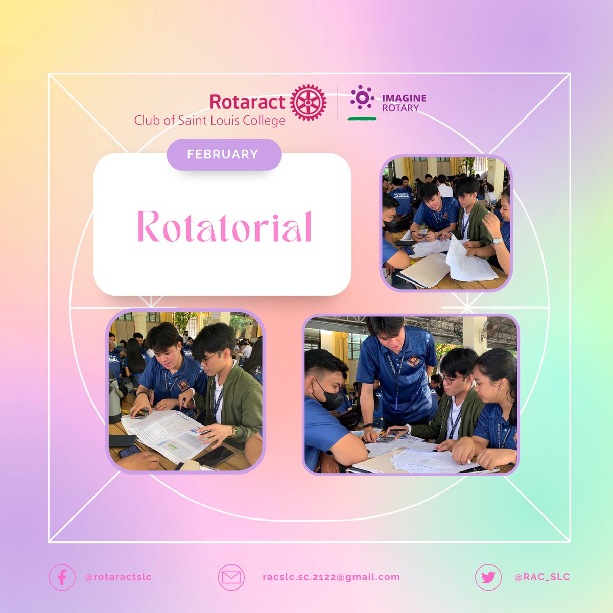 RAC_SLC's tweet photo. Reflecting on a Semester of Service

Gratitude fills our hearts as we gather the memories and accomplishments from our 2nd semester. We're immensely proud of every member and volunteer who lent their skills, time, and passion to bring our projects to life.

#RACSLC
#ImagineRotary https://t.co/SKTw5p8EkX