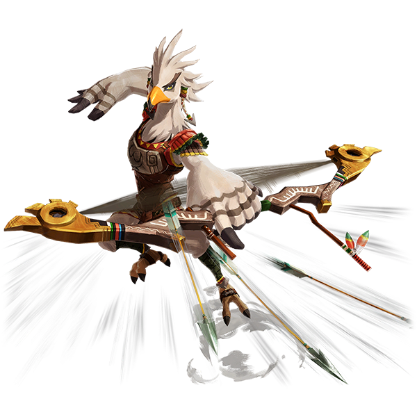 -Be Teba
-Is the least popular of the Champion's Descendants in BotW
-Isn't even related to Revali at all
-Is quickly forgotten
-Is one of the most overpowered characters in AoC
-Gets replaced by his son Tulin as a Sage in TotK
-Doesn't elaborate further
-Leaves